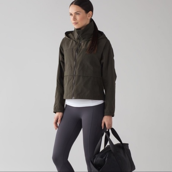 lululemon olive green jacket